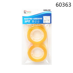 XFR60363 NASTRO ADESIVO 2PZ 18MMx30M