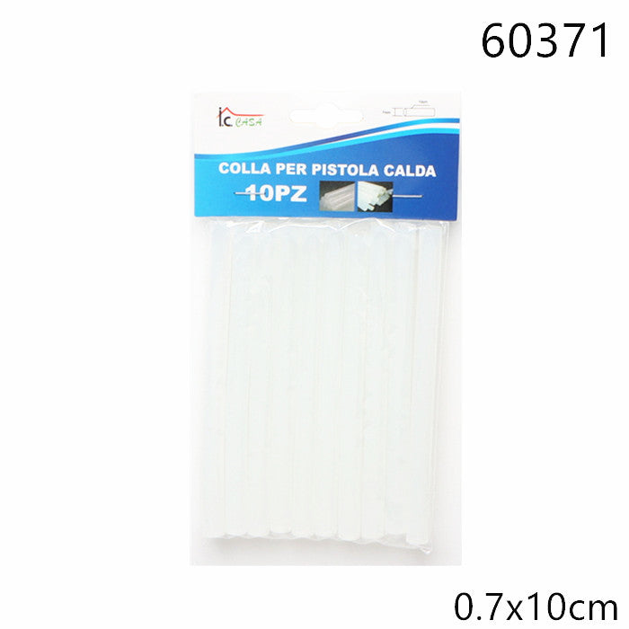 XFR60371 COLLA PER PISTOLA CALDA 0.7x10CM 10PZ