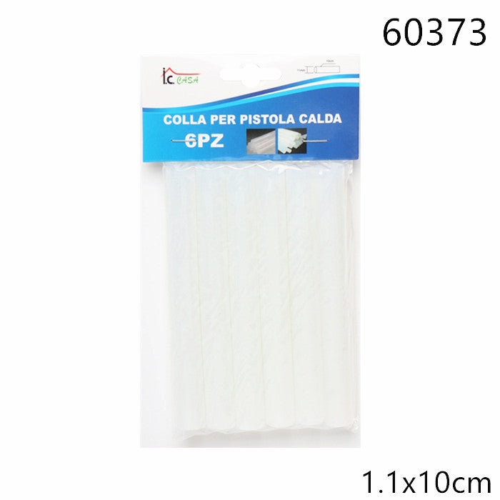 XFR60373 COLLA PER PISTOLA CALDA 1.1x10CM 6PZ