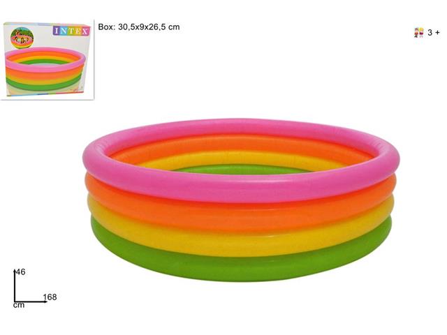 PISCINA 4 ANELLI CM 168X46 ART 56441