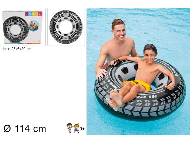 SALVAGENTE RUOTA MANIGLIE 114 CM L.6 ART.56268