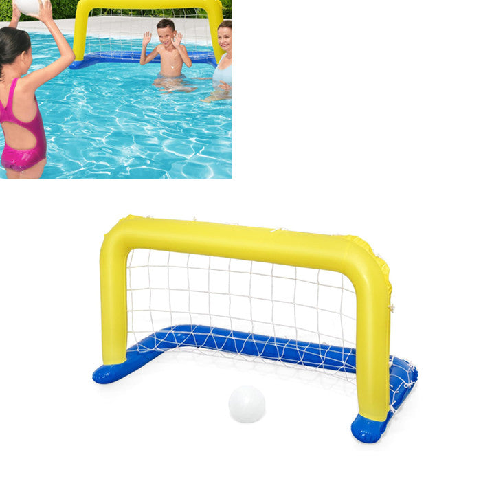 PORTA GALLEGGIANTE WATER POLO CM.142X76 CON PALLA 130CMX60CMX72CM