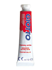 N.09 GIOTTO TEMPERA TUBO  ROSSO CARMINIO 4 ML.