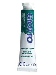 N.14 GIOTTO TEMPERA TUBO VERDE SMERALDO 4 ML.