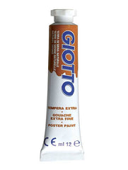 N.20 GIOTTO TEMPERA TUBO TERRA DI SIENA NATURALE 4 ML.