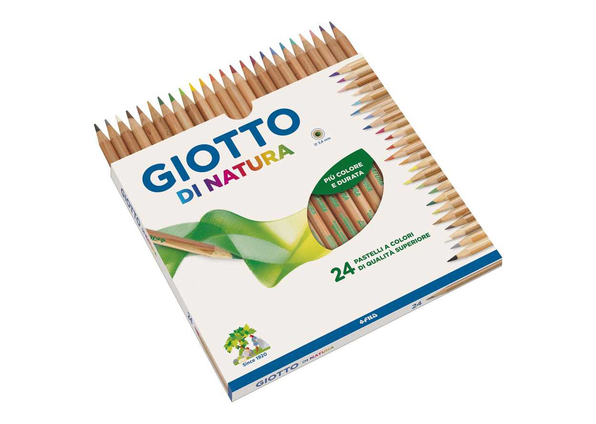 PASTELLO GIOTTO NATURA 24 COLORI 5/SOTTOIMBALLO