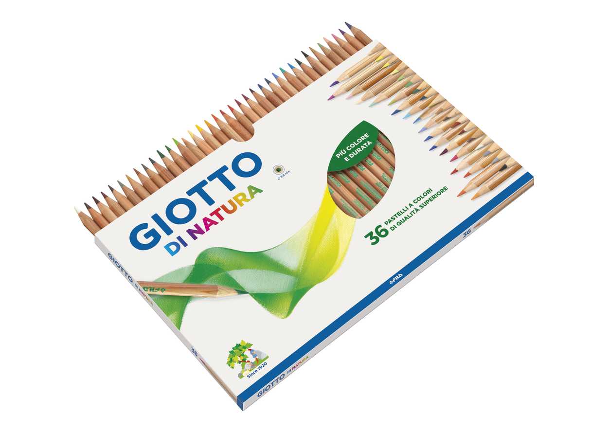 PASTELLI GIOTTO DI NATURA FILA 36pz
