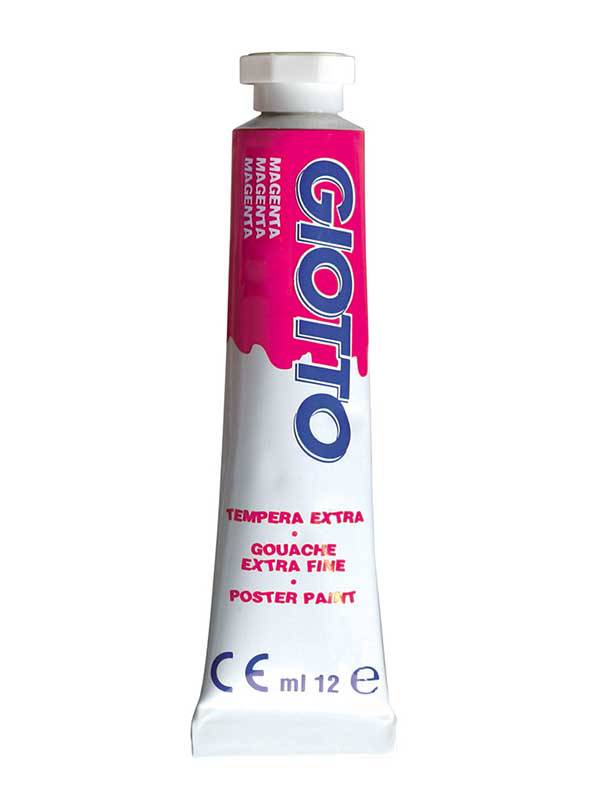 N.10 GIOTTO TEMPERA TUBO  MAGENTA 4 ML.