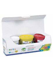 GIOTTO COLORE A DITA 6 BARATTOLI 100ML. ASS.L