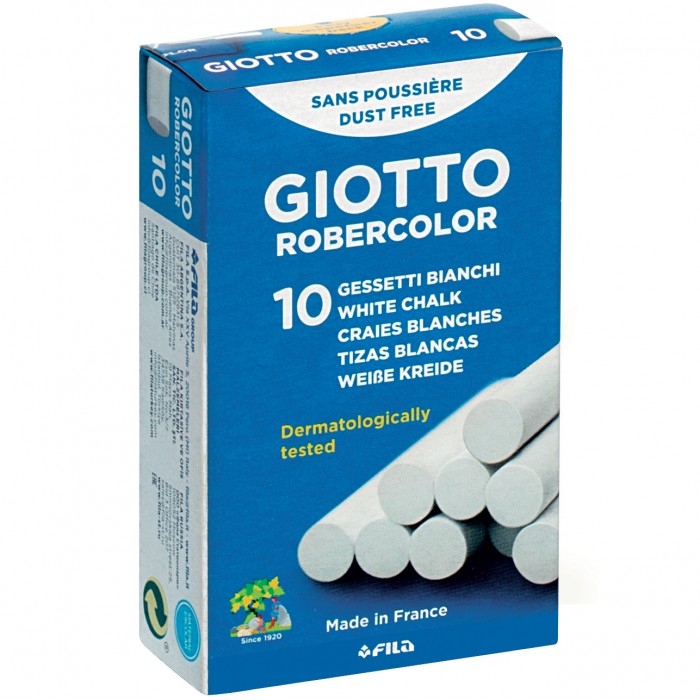 GESSI GIOTTO ROBERCOLOR BIANCHI SCAT.10pz