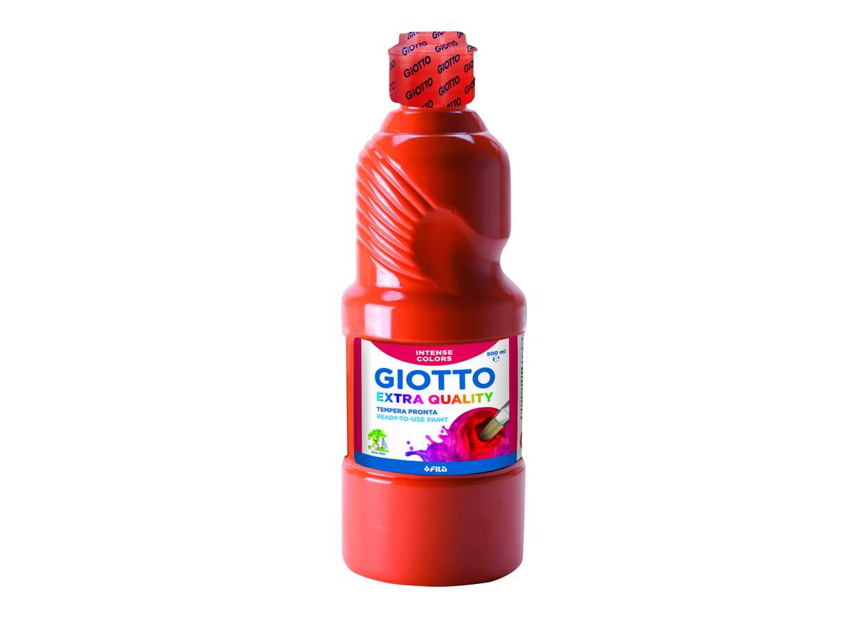 TEMPERA FILA PRONTA ML. 500 ROSSO SCARLATTO 08