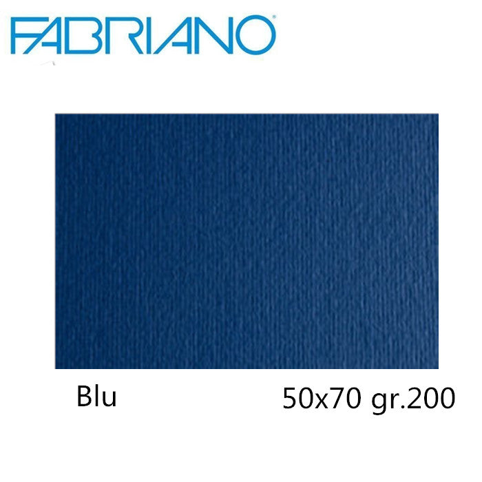 CARTONCINO COLORE GR.200 50X70 BLU