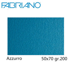 CARTONCINO COLORE GR.200 50X70 AZZURRO