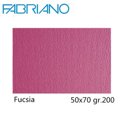 CARTONCINO COLORE GR.200 50X70 FUCSIA