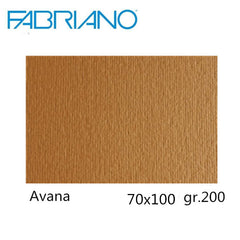 CARTONCINO COLORE GR.200 70X100 AVANA