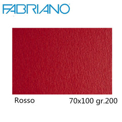 CARTONCINO COLORE GR.200 70X100 ROSSO