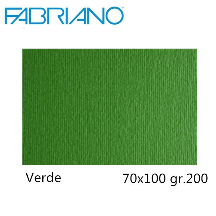 CARTONCINO COLORE GR.200 70X100 VERDE