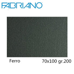 CARTONCINO COLORE GR.200 70X100 FERRO