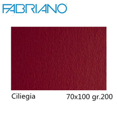 CARTONCINO COLORE GR.200 70X100 CILIEGIA