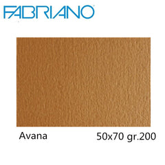 CARTONCINO COLORE GR.200 50X70 AVANA