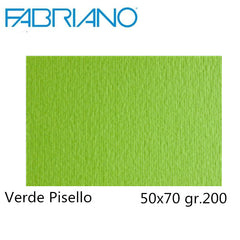 CARTONCINO COLORE GR.200 50X70 V.PISELLO