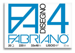 BLOCCO FABRIANO 797 F4 33X48 FG.20 LISCIO