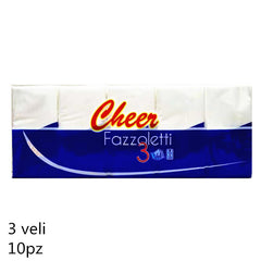 **FAZZOLETTI CHERR 3VELI 10PZ