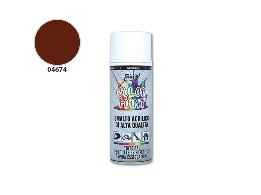 COLOR MARRONE ROSSO 400ML