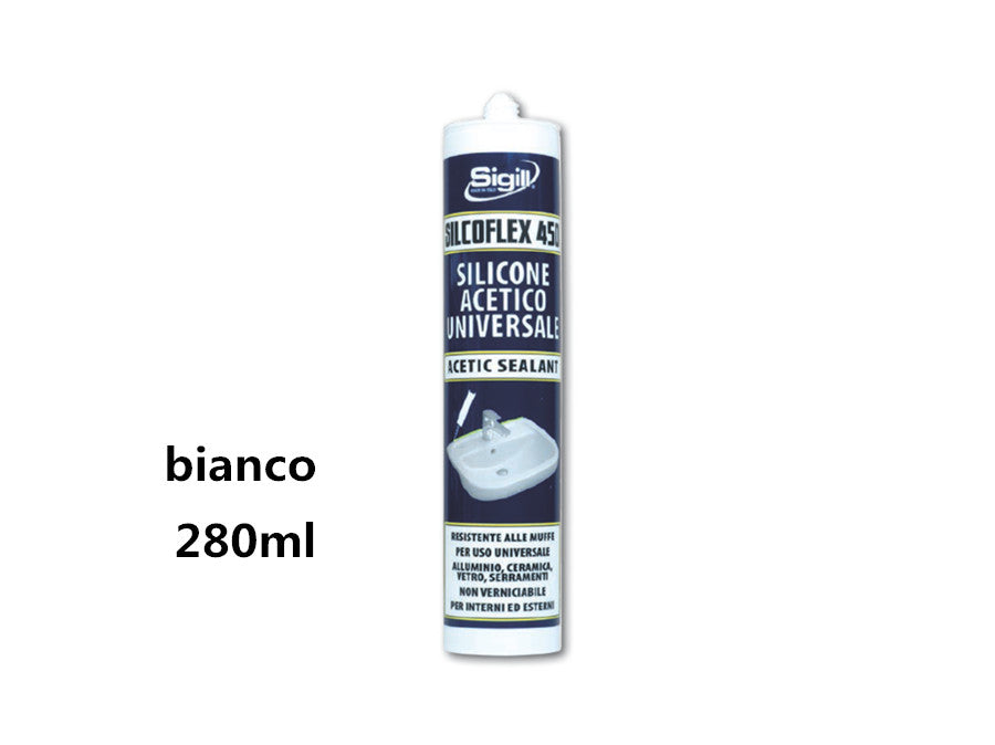 SILICOFLEX BIANCO CARTUCCIA 280ML 24/CT