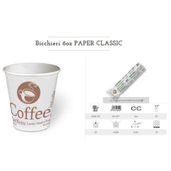 50 Bicch. 166CC(6oz) NAT PAPER CLASSIC 25CF/CT