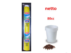 100 BICCHIERI 80CC BIA 48cf/CT