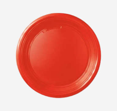 30 PIATTI 220 RIUTILIZZABILE ROSSO
