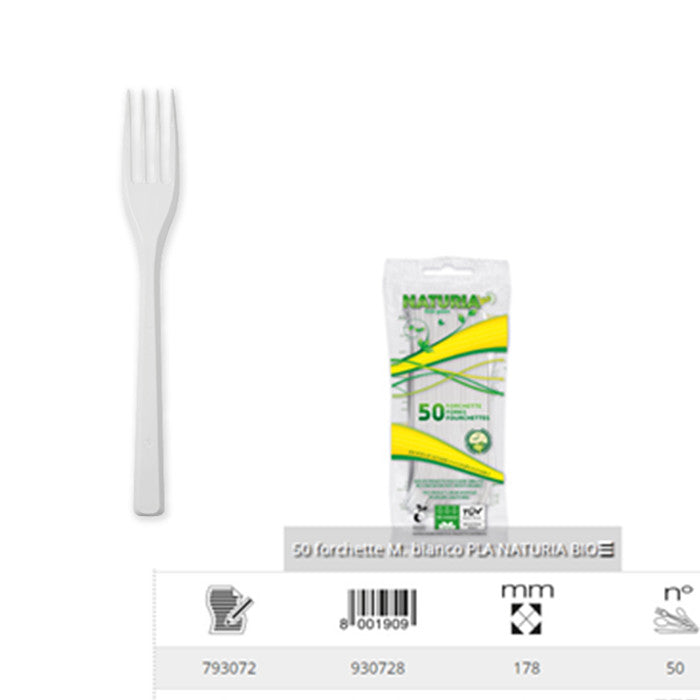 50 Forchette BioP. NAT-BIO 30 Cf