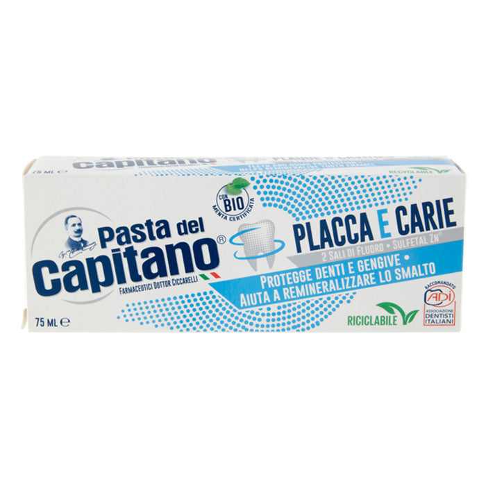 PASTA CAPITANO DENT.PLAC/CARIE ECO 75ML