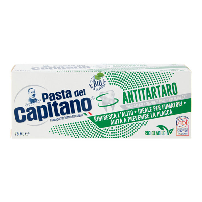 PASTA CAPITANO DENT.A/TARTARO ECO 75ML