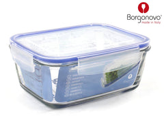 CONTENITORE IN VETRO 20X16CM RETT W/ COP