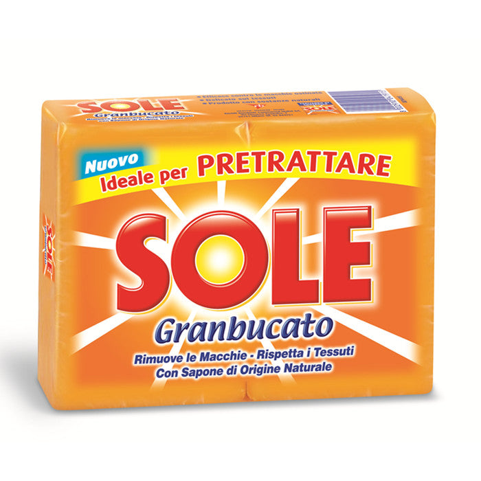 SOLE SAPONE BUCATO 500GR 2PZ GIALLO