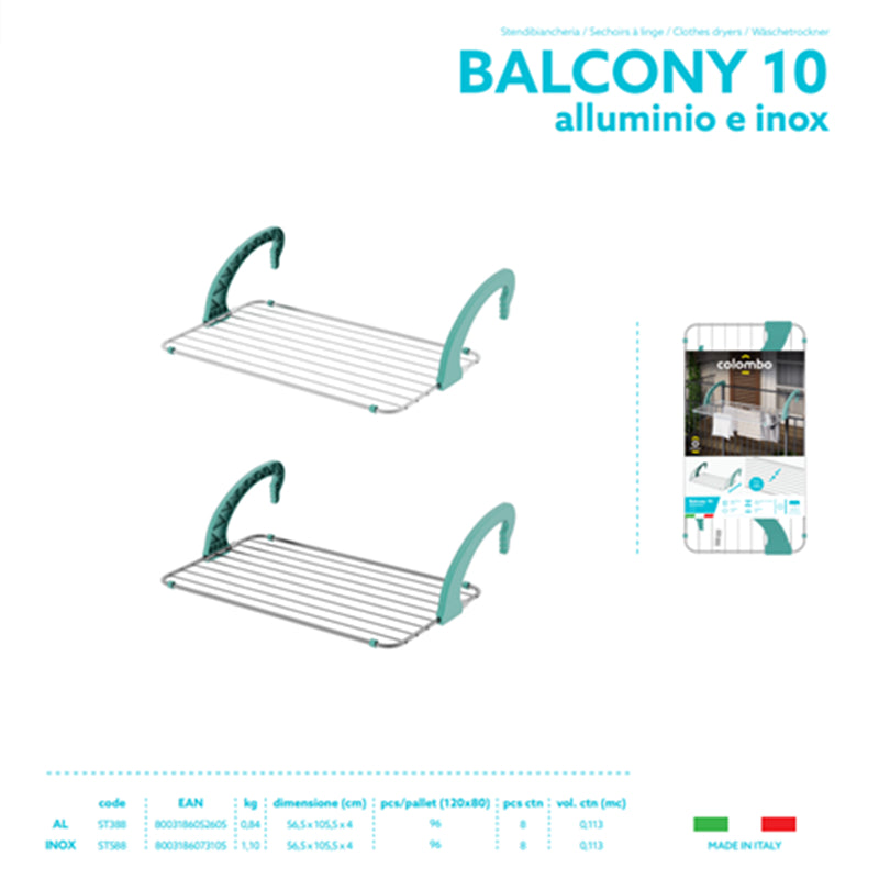 STENDIBIANCHERIA BALCONY 10M