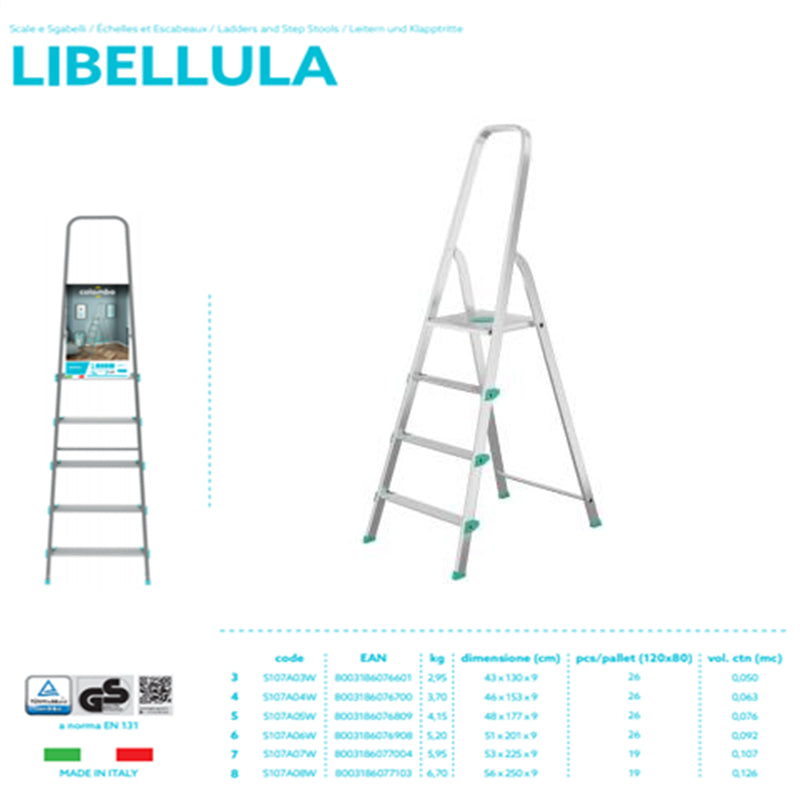 **SCALA LIBELLULA 4 GRADINI
