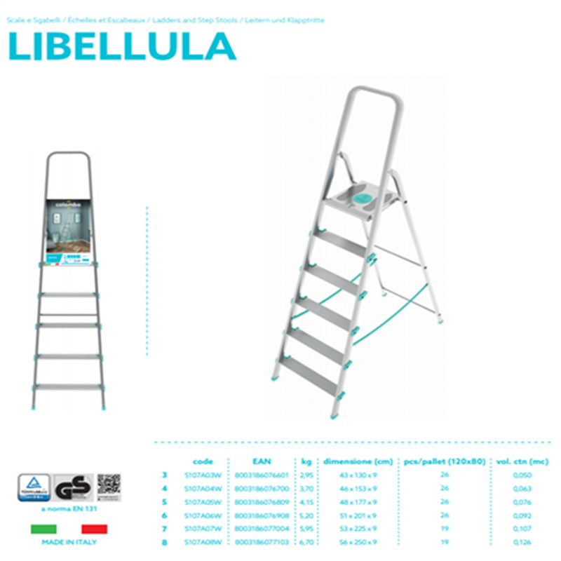 **SCALA LIBELLULA 6 GRADINI