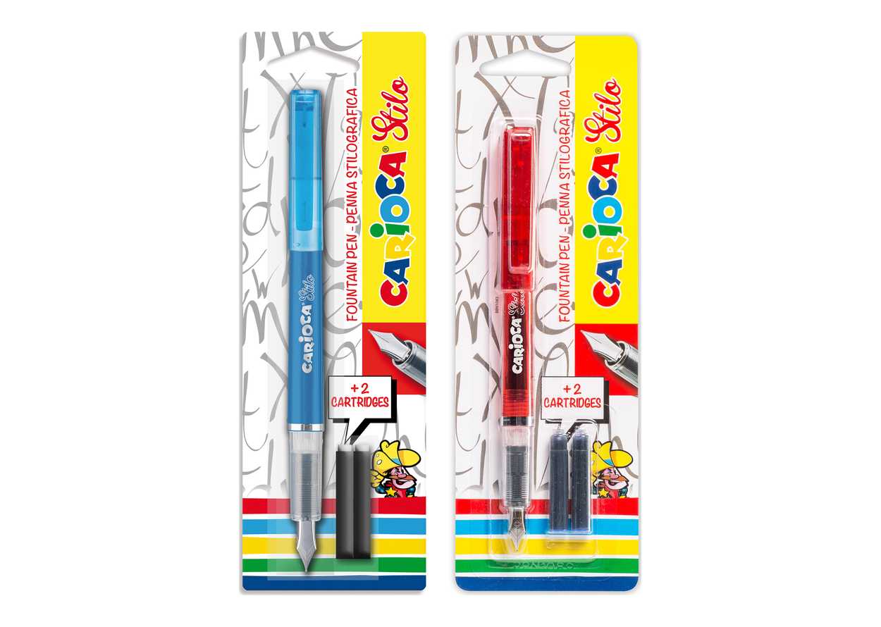 CARIOCA STILO NEON BL.1 PZ.+ 2 CARTUCCE