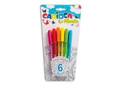 CARIOCA PENNA  FIORELLA  BL. 6 COLORI