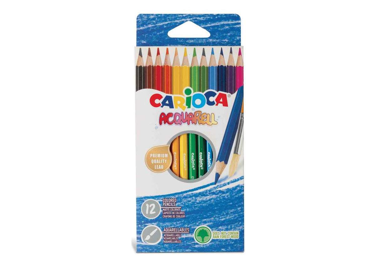 PASTELLO CARIOCA ACQUARELL 12 COL.