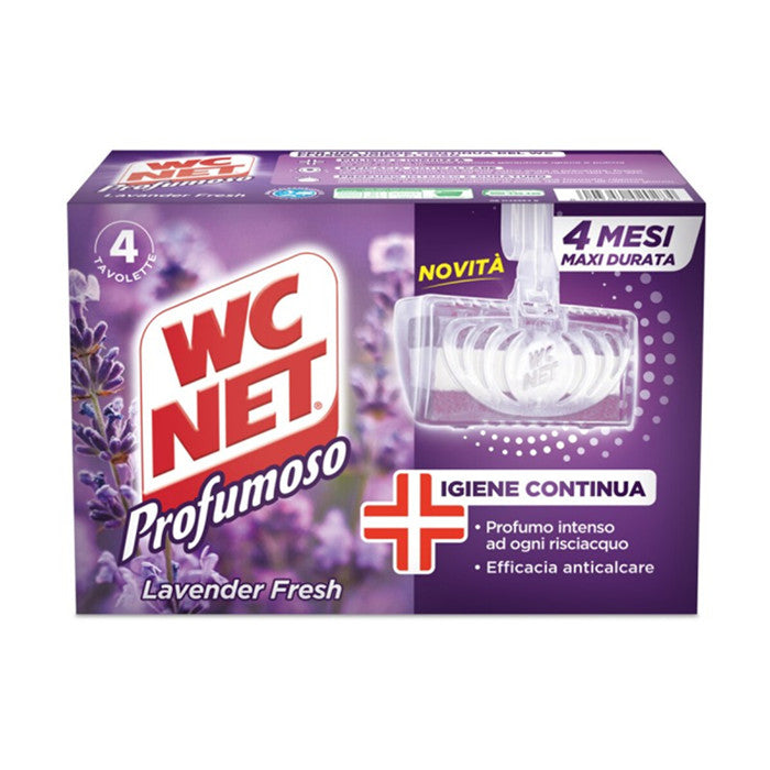 WC NET TAVOLETTA SOLIDA 4PZ LAVANDA