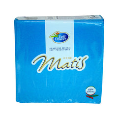 TOVAGLIOLI 2V 33*33 30PZ MATIS TURCHESE