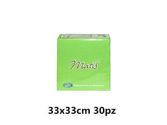TOVAGLIOLI 2V 33*33 30PZ MATIS VERDE ANICE