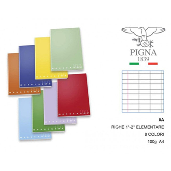 PIGNA QUADERNI MAXI MONOCROMO 38FF/SH 0A