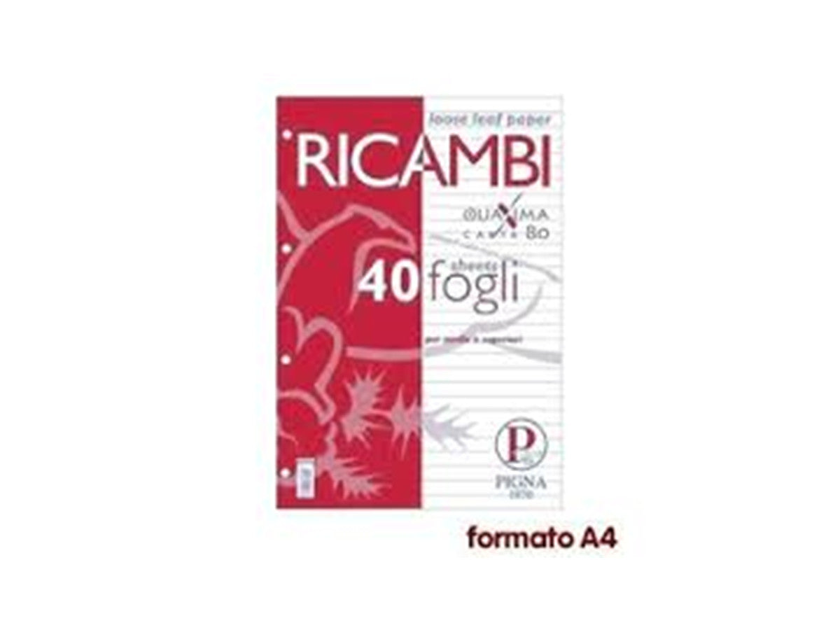 PIGNA RICAMBI BIANCHI QUAXIMA A4 40FF.1R