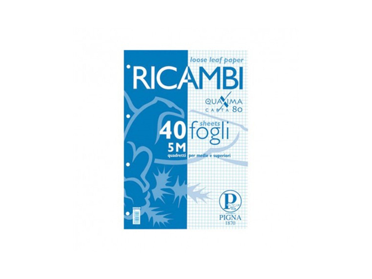 PIGNA RICAMBI BIANCHI QUAXIMA A4 40FF.5M