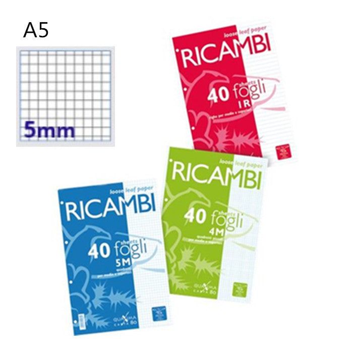 PIGNA RICAMBIO QUAXIMA A5 40FF 5M